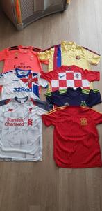 voetbalshirtjes clubs en landen, Kinderen en Baby's, Jongen of Meisje, Ophalen of Verzenden, Zo goed als nieuw, Shirt of Longsleeve