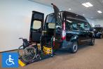 Ford Transit Custom L1H2 Rolstoelbus, Auto's, Bestelauto's, Gebruikt, Zwart, 4 cilinders, 4 stoelen