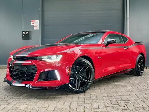 Chevrolet CAMARO SS 6.2 V8 SCHUIFKANTEL DAK CLIMA CRUISE BLU, Auto's, Chevrolet, Bedrijf, Te koop, Camaro, ABS, Achteruitrijcamera