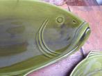 Vintage 7-delig keramiek visservies, Taragna Santander, Antiek en Kunst, Antiek | Servies compleet, Ophalen of Verzenden