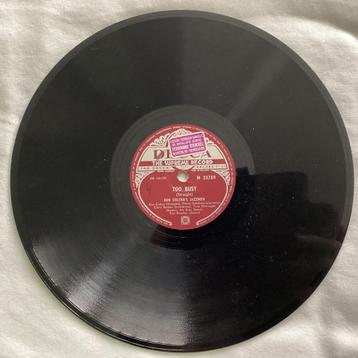 KEN COLYER’S JAZZMEN——LA HARPE STRRET BLUES en TOO BUSY. beschikbaar voor biedingen