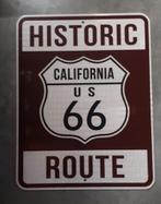 Historic route 66 California USA street sign decoratie bord, Reclamebord, Gebruikt, Americanshop, Ophalen of Verzenden