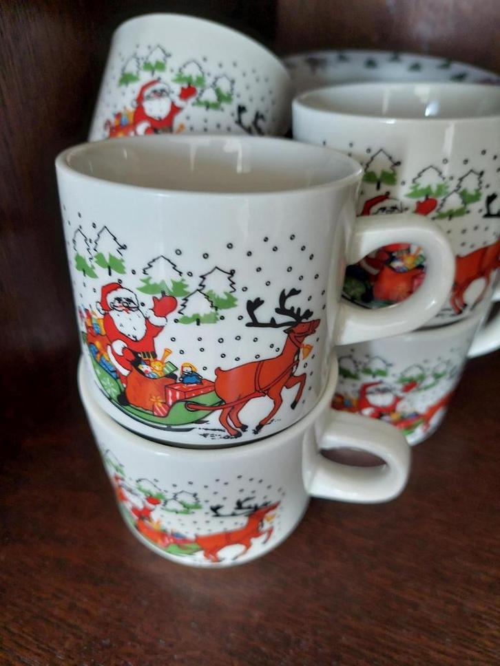 Mooi & gaaf kerstservies voor 6 personen, Huis en Inrichting, Keuken | Servies, Nieuw, Compleet servies, Overige stijlen, Aardewerk