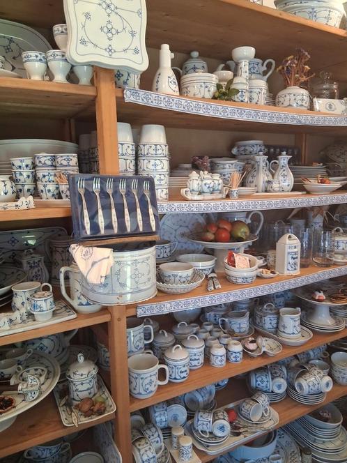 jager servies blauw saks Kahla Winterling, Huis en Inrichting, Keuken | Servies, Gebruikt, Overige stijlen, Ophalen of Verzenden