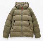 Zara kaki groen gewatterde jack jas winterjas thermo maat M, Maat 38/40 (M), Zara, Nieuw, Ophalen of Verzenden