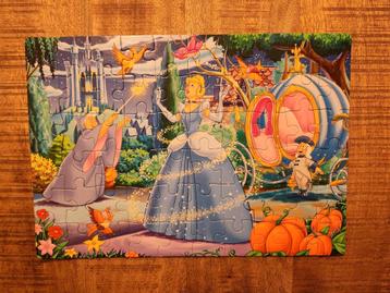 Puzzel Assepoester 60 puzzelstukjes  beschikbaar voor biedingen