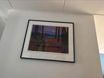 Ton Schulten zeefdruk “maanlandschap 1995”, Antiek en Kunst, Kunst | Litho's en Zeefdrukken, Ophalen