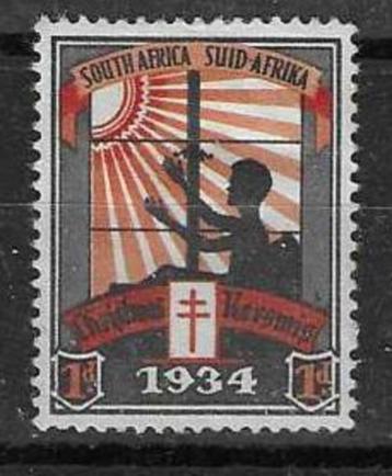 Zuid-Afrika Cinderella ZA 1934-01 ongebruikt  KERSTMIS beschikbaar voor biedingen