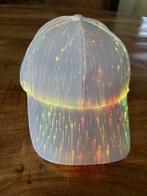 Nieuwe witte pet strakke vorm met glasvezel led verlichting, Ophalen of Verzenden, Nieuw, One size fits all