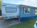 Caravan fendt met wintertent 2006, 2 aparte bedden, Rondzit, Airco, Particulier