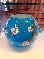 Handbeschilderde vaas "BLOSSOM"van RIXSA-ART, Huis en Inrichting, Woonaccessoires | Vazen, Ophalen, Overige kleuren, Nieuw, Glas