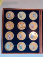 Cassette met euro en gulden munten, Postzegels en Munten, Ophalen, Koningin Beatrix, Euro's, Setje