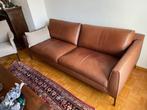 lederen bank, Ophalen, Gebruikt, Driepersoons, Rechte bank