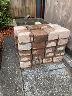 45 Gebruikte cobblestones 10x10x6 cm, Ophalen, Gebruikt, Bakstenen