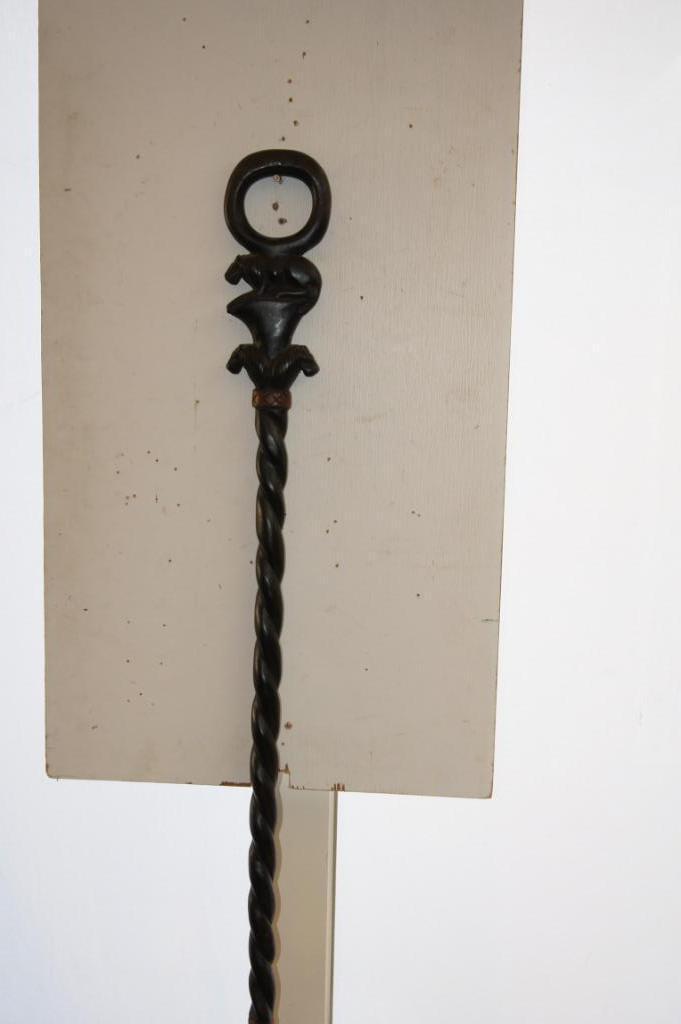 Wandelstok ( Afrikaans hout, Antiek en Kunst, Kunst | Beelden en Houtsnijwerken, Ophalen of Verzenden