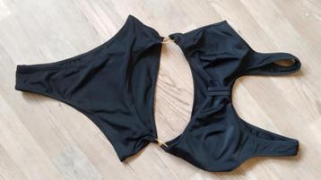 Unieke zwarte monokini maat S/36  beschikbaar voor biedingen