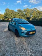 Ford Ka 1.2 51KW 2009 Blauw, Auto's, Voorwielaandrijving, Euro 5, Stof, 4 cilinders