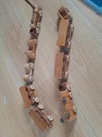 Houten Treintjes - 2 stuks, Antiek en Kunst, Ophalen of Verzenden