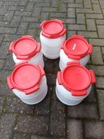 Curtec voertonnen 6 en 3,6 liter, Dieren en Toebehoren, Ophalen, Zo goed als nieuw, Drinken en Voederen