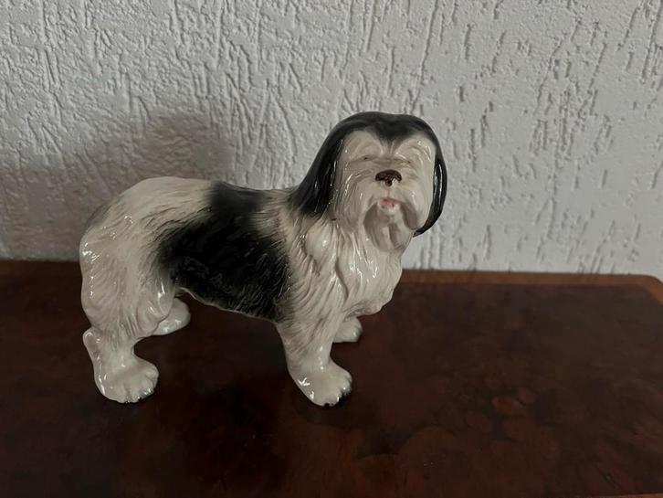 Vintage honden beeldje Melba Ware, Antiek en Kunst, Kunst | Beelden en Houtsnijwerken, Ophalen of Verzenden
