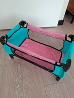 Poppen Campingbedje zeer compact !, Ophalen of Verzenden, Zo goed als nieuw, Babypop