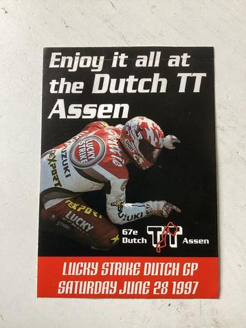 Sticler 67e Dutch TT Assen (Lucky Strike) beschikbaar voor biedingen