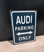 AUTO PARKING ONLY METALEN BORD 30X40, Ophalen of Verzenden, Zo goed als nieuw, Auto's