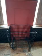 Oude kar meubelkar trolley industrieel, Ophalen
