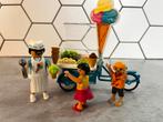 Playmobil 9426 IJsjesverkoper fietskar bakfiets ijssalon, Ophalen of Verzenden, Zo goed als nieuw