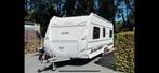Dethleffs Caravan Emotion inclusief voortent merk Doréma, Caravans en Kamperen, Caravans, Vast bed, Rondzit, Particulier, Ringverwarming