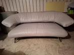 Leren design bank, Huis en Inrichting, Banken | Bankstellen, Ophalen, Gebruikt, Design, 150 tot 200 cm