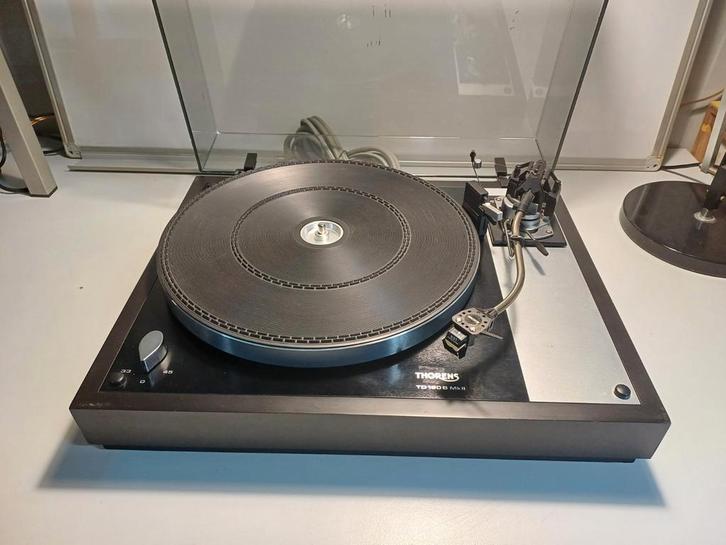 Thorens TD160B mkII met SME 3009 en Shure M95, Audio, Tv en Foto, Platenspelers, Gebruikt, Thorens, Ophalen