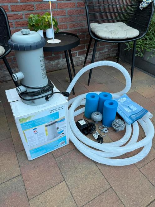 INTEX filterpomp ZEER COMPLEET!, Tuin en Terras, Zwembad-toebehoren, Zo goed als nieuw, Filter, Ophalen of Verzenden