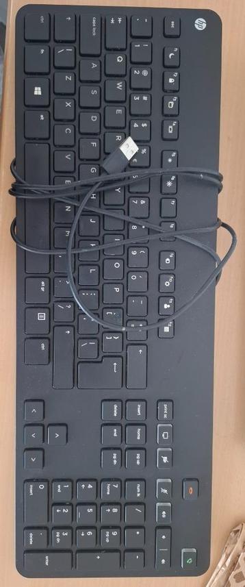 HP 150 USB-A Wired Keyboard (Black)  beschikbaar voor biedingen