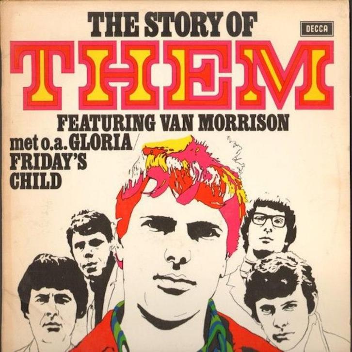LP - Them Featuring Van Morrison ‎– The Story Of Them, Cd's en Dvd's, Vinyl | Rock, Gebruikt, Poprock, 12 inch, Ophalen of Verzenden