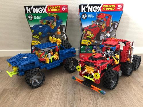 KNEX Pickup Truck 11909 / 3209 en Semi Truck 11906 / 3209, Kinderen en Baby's, Speelgoed | Bouwstenen, Zo goed als nieuw, Overige merken