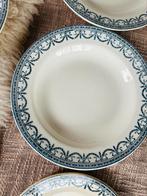 Salins Guirlandes 10x antieke franse diepe borden izgst, Antiek en Kunst, Antiek | Servies los, Verzenden