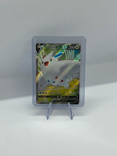 Pokemon - Togekiss V 178/198, Hobby en Vrije tijd, Verzamelkaartspellen | Pokémon, Zo goed als nieuw, Losse kaart, Verzenden