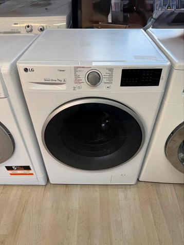 LG Smart Wifi tag on wasmachine 7kg steam energiezuinig A+++ beschikbaar voor biedingen