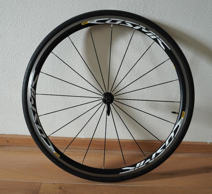 Mavic Cosmic Elite ust voorwiel (28"), Fietsen en Brommers, Fietsonderdelen, Zo goed als nieuw, Racefiets, Wiel, Ophalen