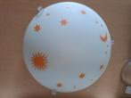 Plafonnière zon en maan, Huis en Inrichting, Lampen | Plafondlampen, Ophalen, Glas