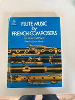 Flute music by French composers - fluit en piano, Gebruikt, Dwarsfluit of Piccolo, Ophalen, Klassiek