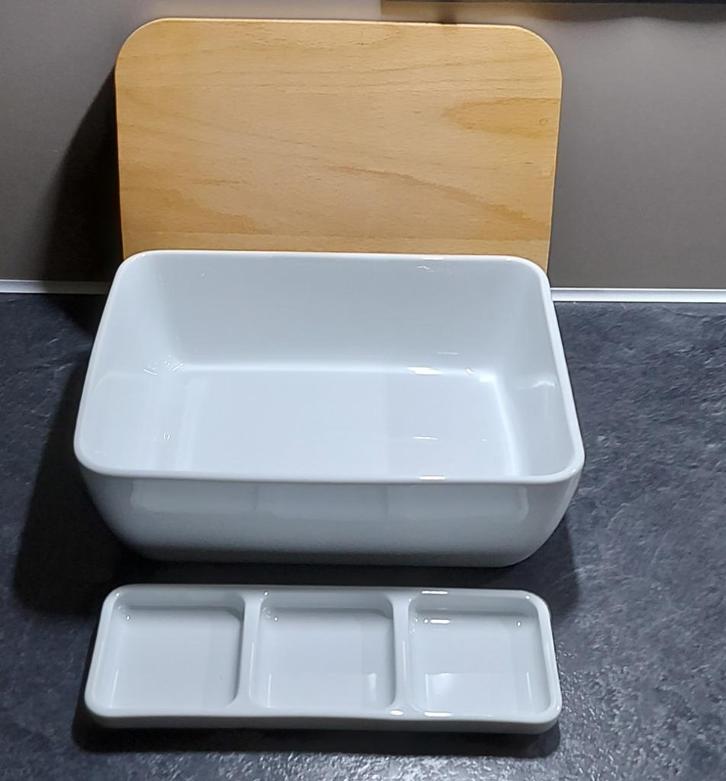 Prachtige oven/ serveerschaal Brabantia (multifunctioneel), Huis en Inrichting, Keuken | Servies, Nieuw, Schaal of Schalen, Effen