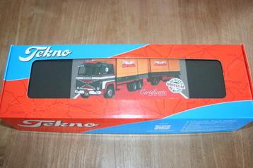 Tekno Scania 140  Motorwagen + aanhanger  van  Karlsson - A beschikbaar voor biedingen