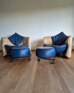 Girotonda fauteuil en poef, Francesco Binfaré, Cassina, Huis en Inrichting, Fauteuils, Ophalen, Gebruikt, 100 tot 125 cm, Cassina vitra hay foscarini muuto