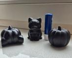 Zwarte Obsidiaan Halloween Carvings, Ophalen of Verzenden