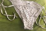 H&M wit bikini broekje met polkadots, zwarte stipjes maat 36, Kleding | Dames, Badmode en Zwemkleding, H&M, Wit, Nieuw, Ophalen of Verzenden
