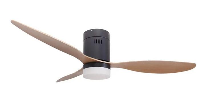 Plafondventilator met verlichting, Witgoed en Apparatuur, Ventilatoren, Zo goed als nieuw, Plafondventilator, Ventilator met afstandsbediening