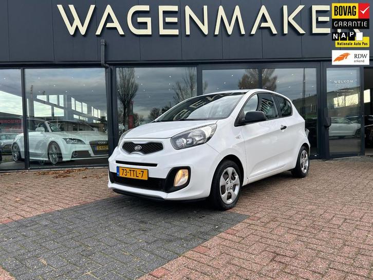 Kia Picanto 1.0 CVVT Airco |SIMPEL EN ZUINIG!, Auto's, Kia, Bedrijf, Te koop, Picanto, ABS, Airbags, Airconditioning, Centrale vergrendeling