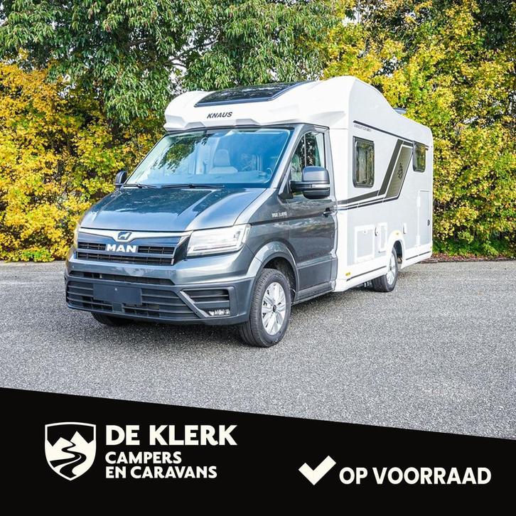 Knaus VAN WAVE MAN 640 MEG Vansation End of Season Deals, Caravans en Kamperen, Campers, Bedrijf, tot en met 4, Half-integraal